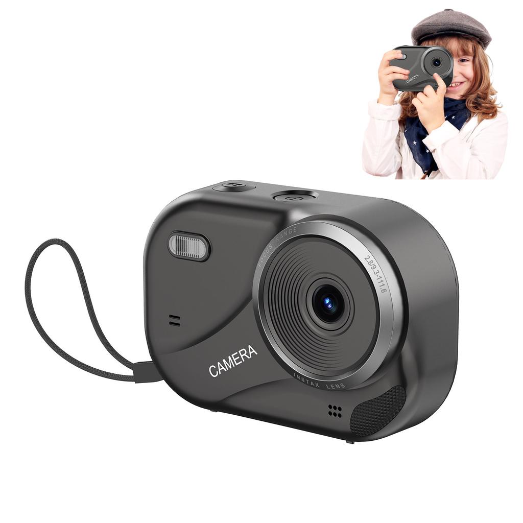 4K Digital Camera 16X Zoom 48MP with Flashlight 32GB Card for Teens Boys Girls Travel Size