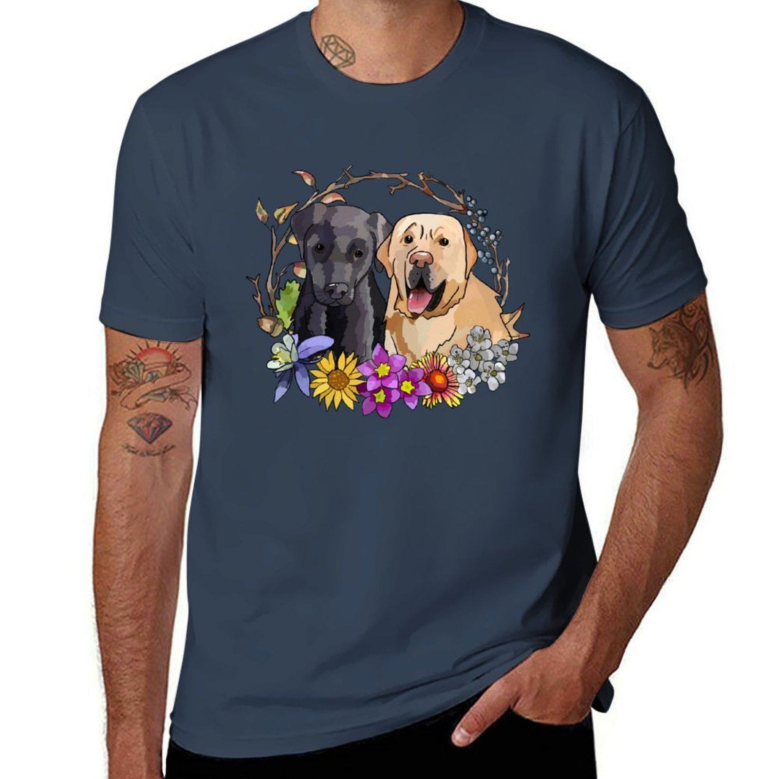 Bean and Yukon Custom Portrait TShirt Plus Size Quick Dry Sports Tee S