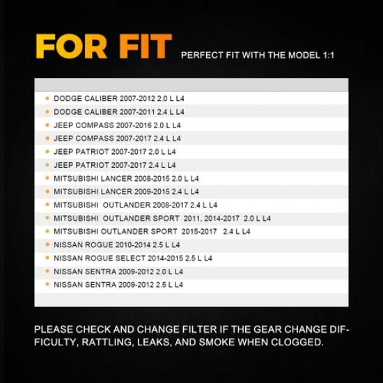 Transmission Filter Cooler Oil Return Pan Gasket For LANCER MITSUBISHI 2008-2015