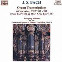 

CD J.S. BACH - Organ Transcription 8550936 Naxos 1994 Germany Classical Used