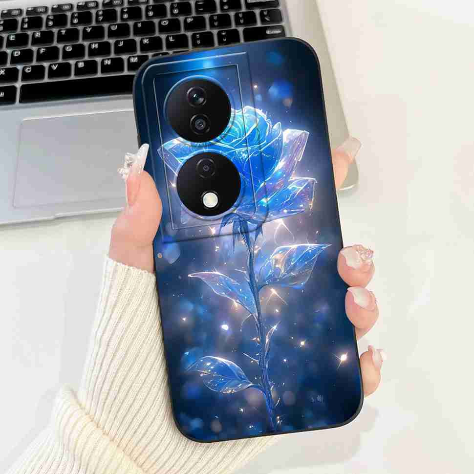 For Honor X7b 4G 5G CLK-LX1 Case Fashion Cute Butterfly Rabbit Soft Silicone Cover For Honor X7b CLK-LX2 CLK-LX3 Phone Cases