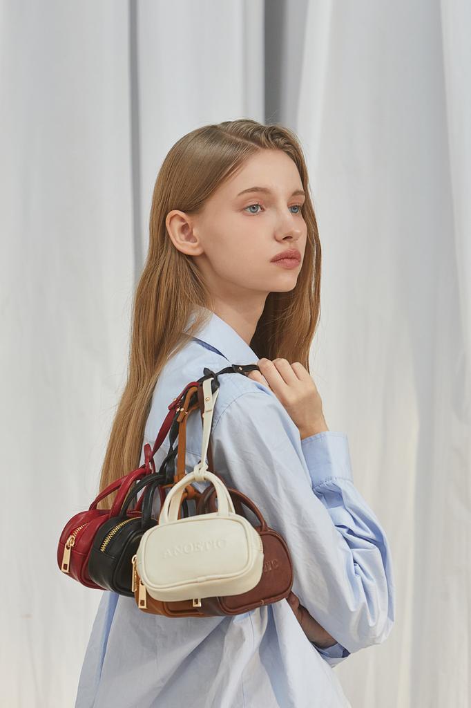 ANOETIC Mini Case Bag Charm_Ivory