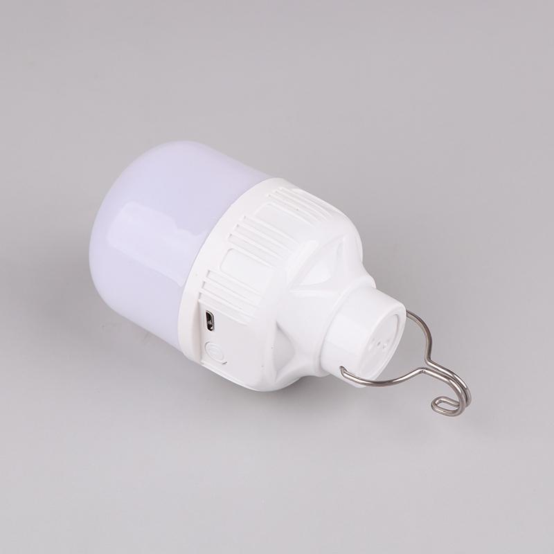 1Pc Outdoor Usb Rechargeable Led Lamp Bulbs 60W Emergency Light Hook Up Camping Fishing Portable Lantern Night Lights
