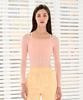 Reina Mora Button Ribbed Cover-Up Pale Pitch