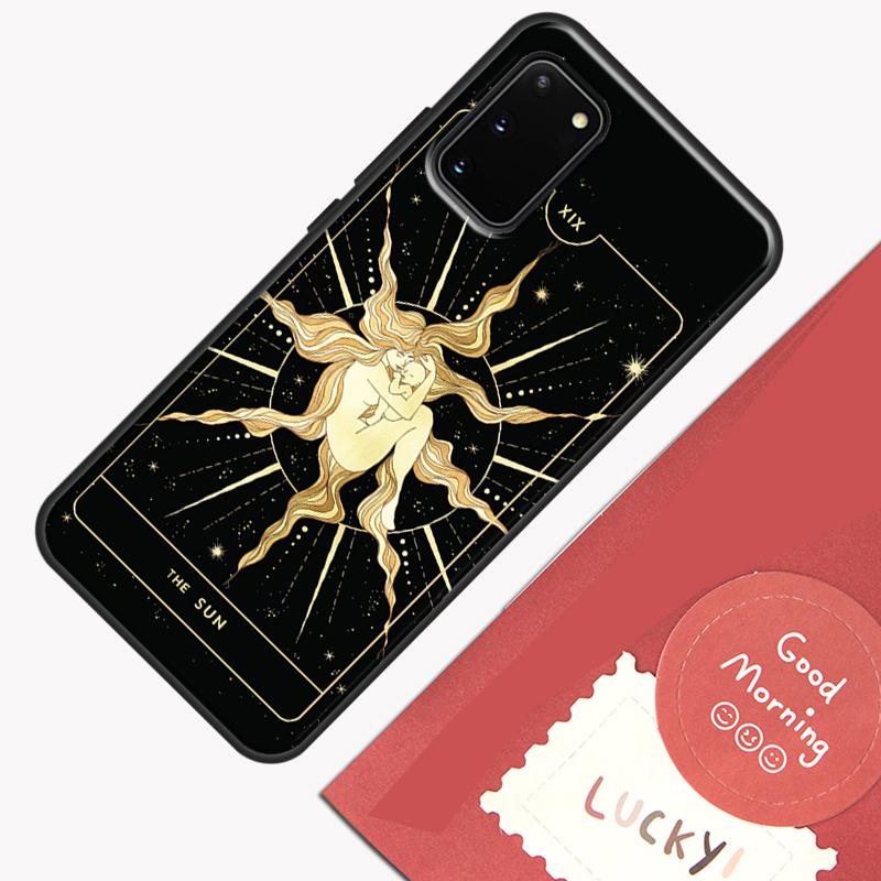 Witches moon Tarot Mystery totem Phone Case For Samsung Galaxy S23 S26 Ultra S20 S21 S22 S24 S25 Plus S10 S25 FE Cover Shell