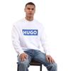 Hugo Herren Logo Rundhals-Sweatshirt