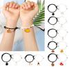Halloween Couple Bracelet Mutual Attraction Magnet Matching Bracelets Rope Braided Bracelet for His Her Couples Jewelry
