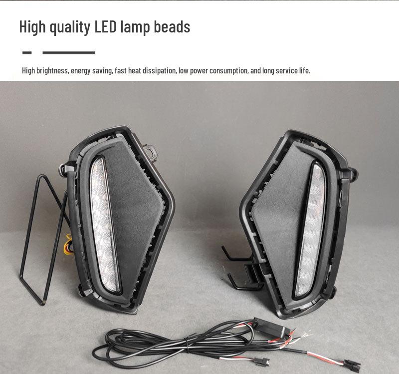 Compatible LED Daytime and Fog Lights for 2020-2025 Toyota RAV4 DRL Models