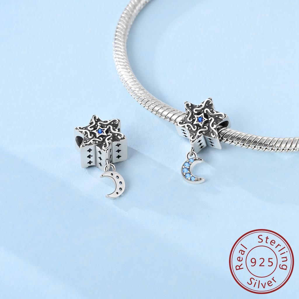 Kupferanhänger Liebevolle Familie Süßer Hund Sternenhimmel Perlen Passen Original Armband DIY Anhänger Schmuck Frau Geschenk