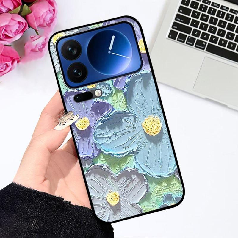 Silikonhülle für Xiaomi 17Pro/17 Pro Max Stoßfeste Handy-Rückseite Niedliche Bemalte Fundas für Xiaomi17 Pro Max Weiche TPU-Schale