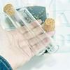24 test tube glass bottles with cork stoppers, clear glass bottles - capacity (22 x 120 mm (30 ml))