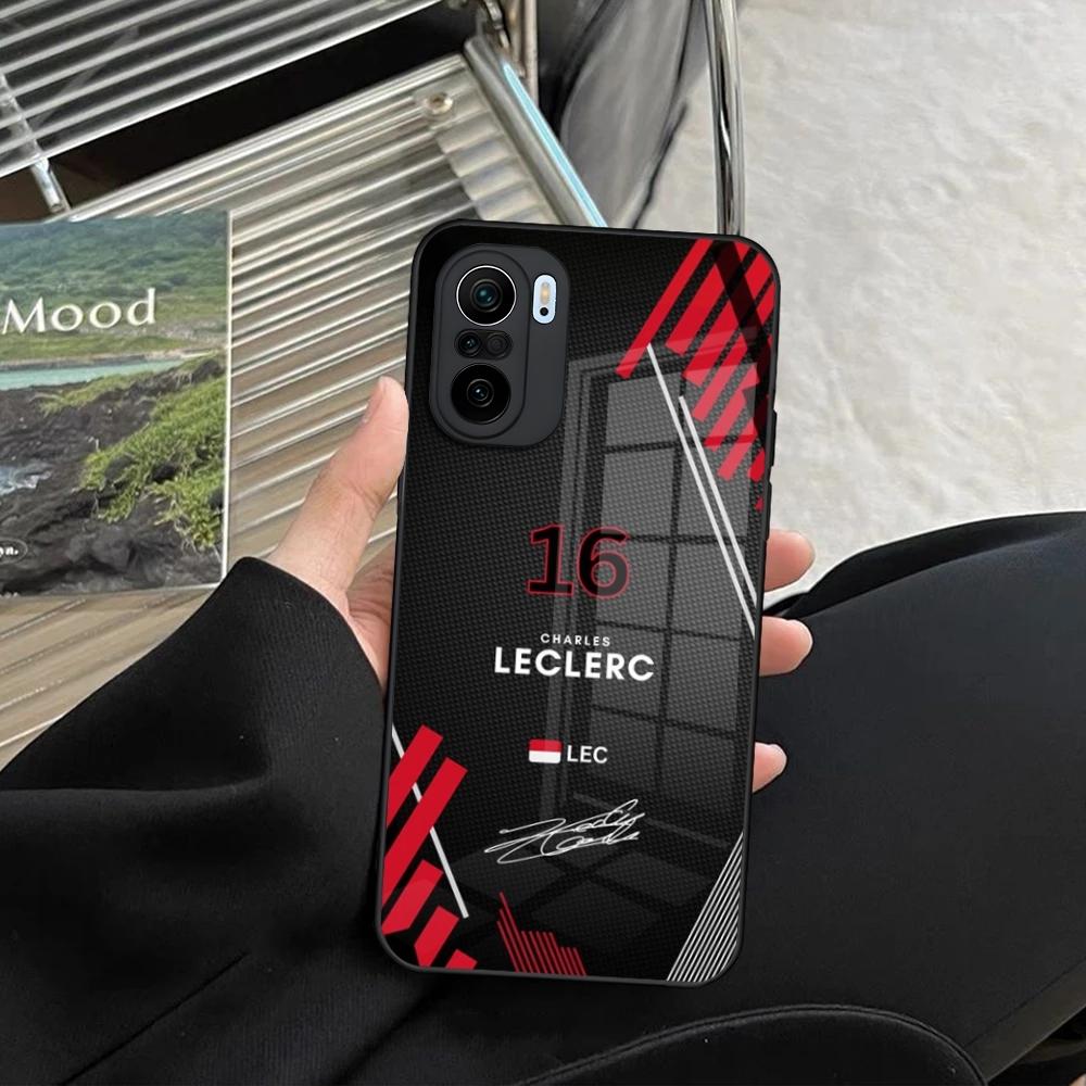 Charles Leclerc 16 F1 Phone Case for Xiaomi 14 13 12 11 13t 12t 11t POCO M6 M5 X6 X5 F6 F5 Ultra Pro Lite 5G Toughened Glass