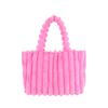 Autumn and Winter Large-capacity Plush Bag, Women's Single-shoulder Tote Bag, Class and Commuting Plush Tote Bag