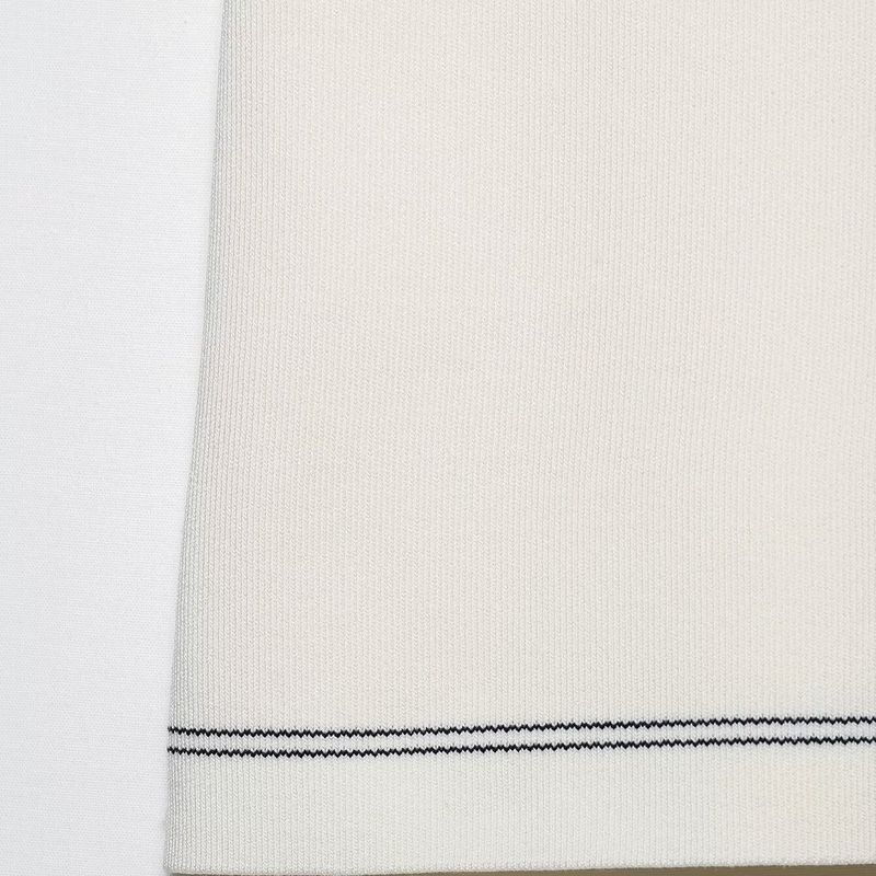 Kaslead New Women Clothes Western Style Fashion Trim Knitted Top Skirt 4192037 4192038