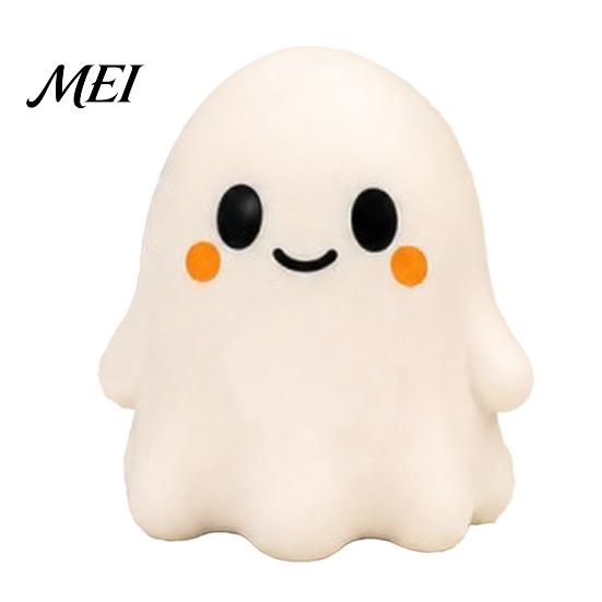 TPR Stress Ball Halloween Bow Ghost Squeeze Toy, Relief Cartoon Sensory Toys Soft Stretchy Party Favors for Adults Kids