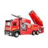 1:32 Scale Water Spray Fire Rescue Toy Pull-Back Function Engineering Vehicle  Children Gifts