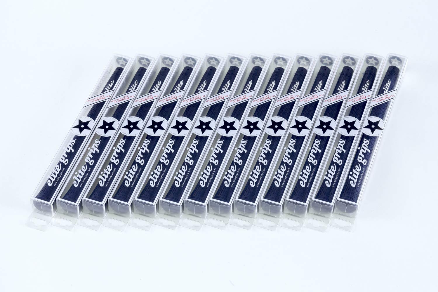 

elitegrips Гольф Грипсы TD50C SOFT Без задней линии Набор из 13 штук, Темно-синий,