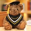 Graduation Dr. Bear Hat Dr. Bear Plush Bear Bachelor Teddy Bear Doll