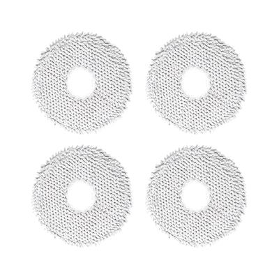 ECOVACS Waschbarer Mopp für N30 PRO OMNI Ersatz-Zubehör (4 Packung) Verbrauchsmaterialien,
