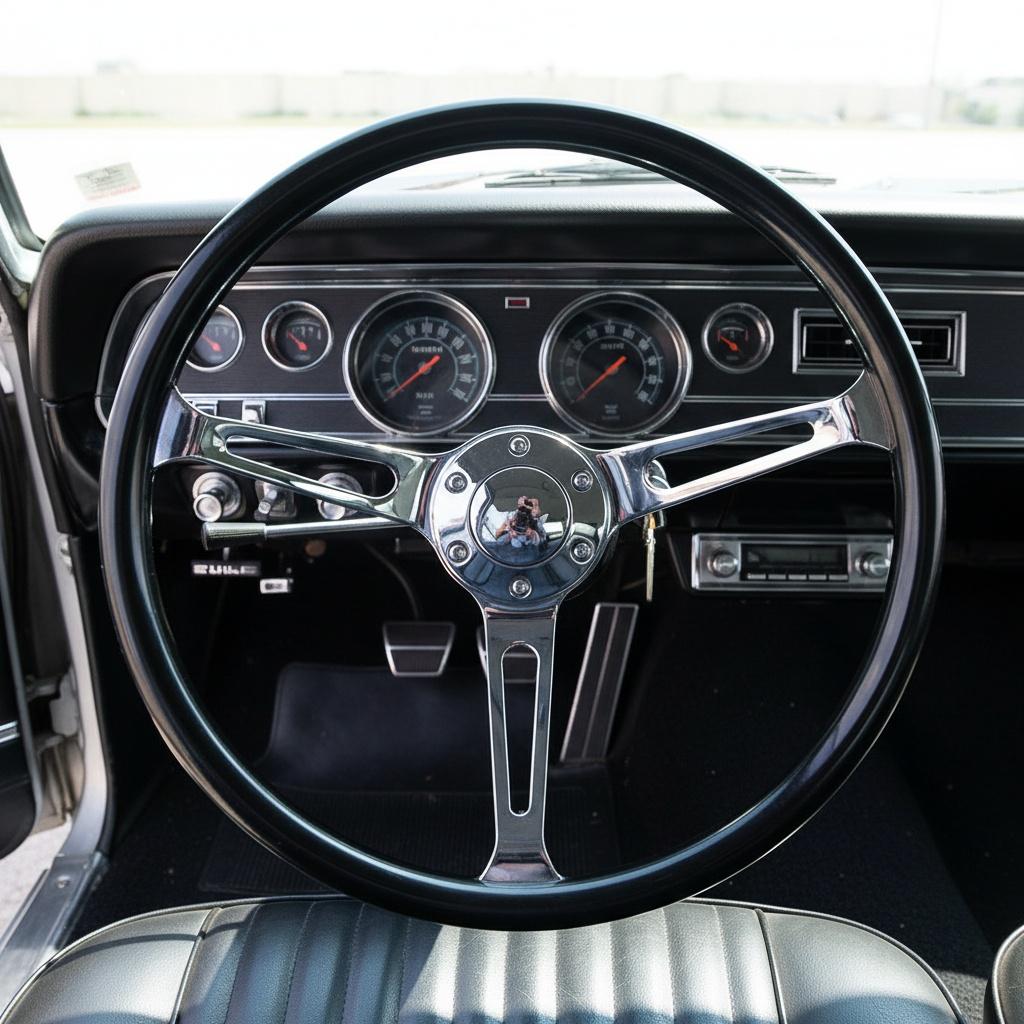 Универсальный 15-дюймовый деревянный руль Универсальный автомобильный руль