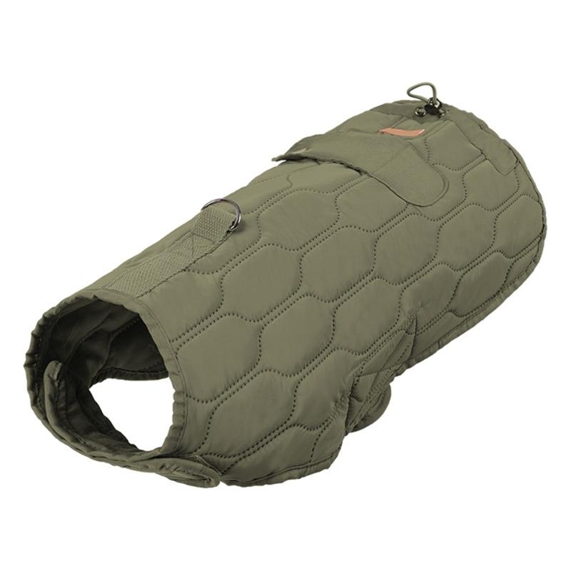 

Travel Dog Coat Polyester Dog Clothes Large Dog Fashion Light Weight Coat for Cold Weather S