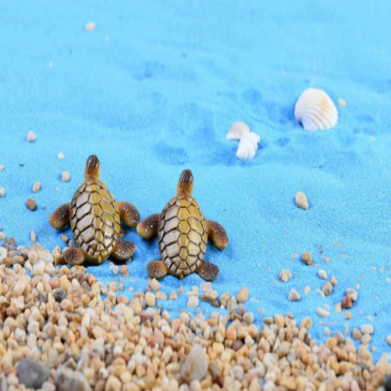 Sea Turtles Miniature Fairy Garden Home Houses Decoration Mini Craft Micro Landscaping Decor DIY