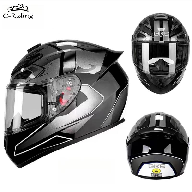 Green Tank Elements Men Women Moto Helmets Motorcycle Helmet Full Face Motocross Helmets with DOT casco para motociclista