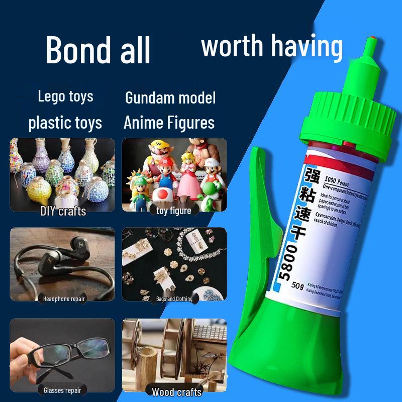 5800 Uniwersalny Super Klej - Szybkoschnący Klej do Butów, Ceramiki, Szkła, Plastiku i Innych