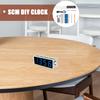 1Set Digital Clock Kit Blue Scm LED DIY Electronic Clock Hardware Set Simple Assembly Fast Learning Premium