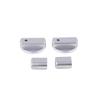 For Land Rover Defender 90 110 2004-18 Aluminum Alloy Car Central Control Air Conditioning Adjustment Knob Cover Car Accessories