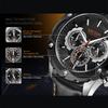 MEGIR Luxury Sports Watches for Men Waterproof Quartz Wrist Watch Chronograph Fashion Leather Military Clock Reloj Hombre 2070