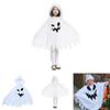 Soft And Comfortable Ghost Cloak Cape Halloween Cosplay Costume For Toddlers