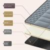 Multifunctional Full-Body Massage Mattress with Airbag Vibration & Heating