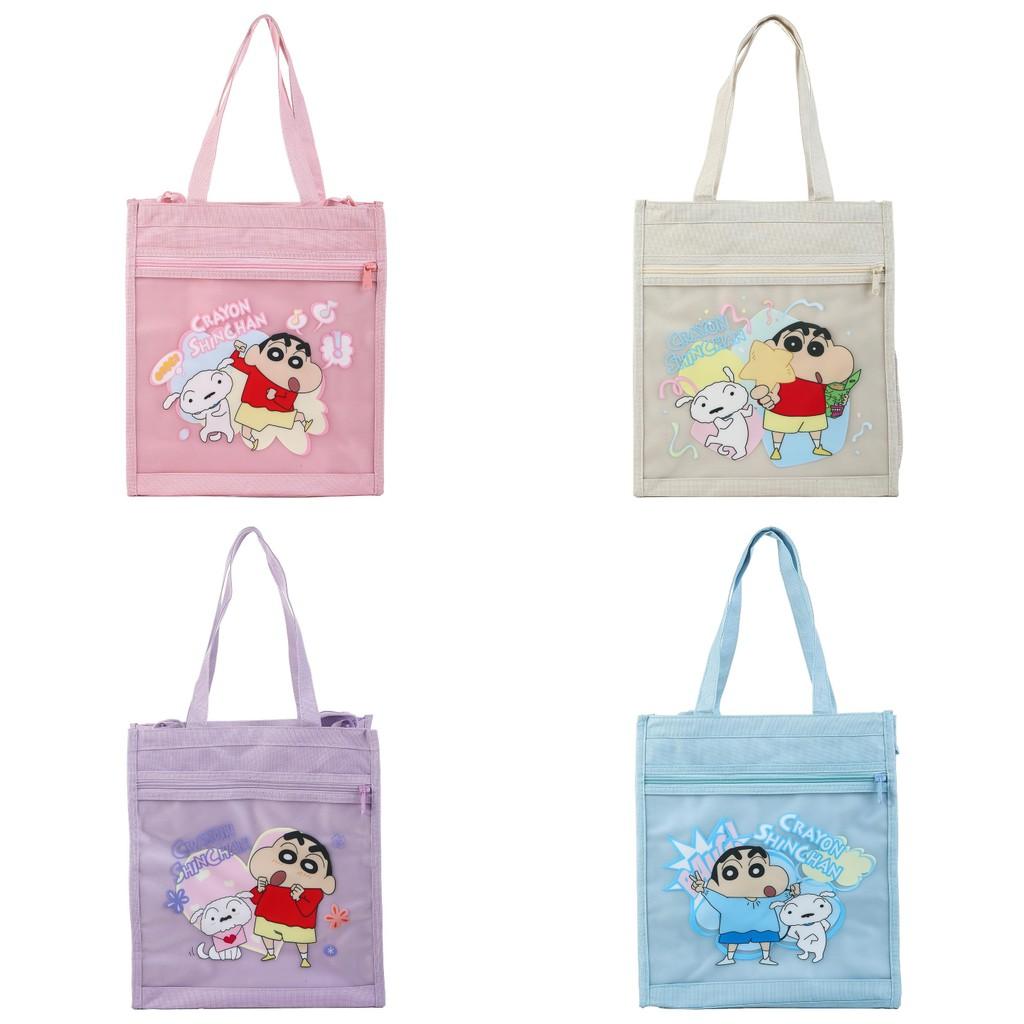 Crayon Shin Chan Kids Large Capacity Bag With Zipper For School And Travel