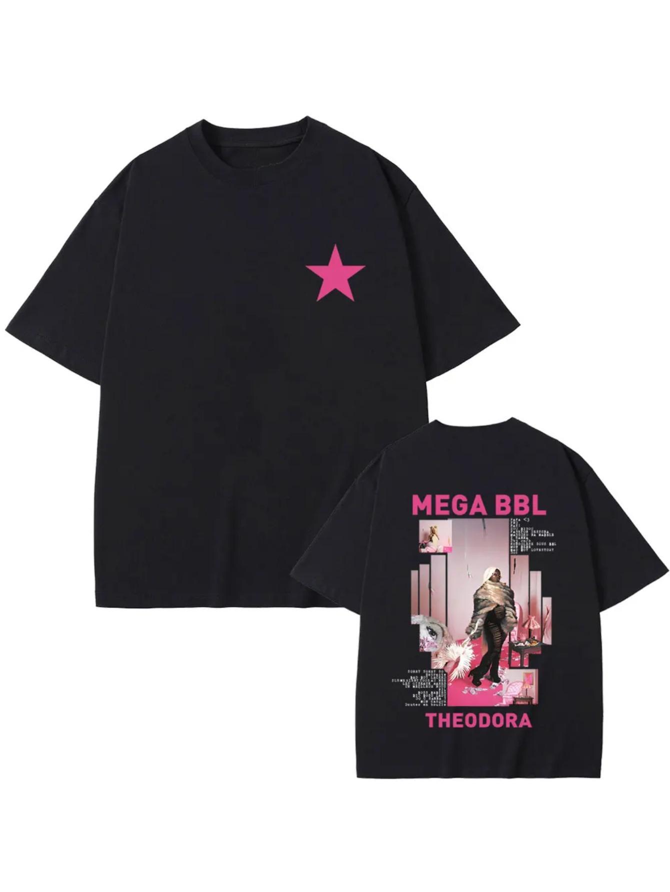 Theodora Mega Bbl Graphic T-Shirt for Everyone XXXXL