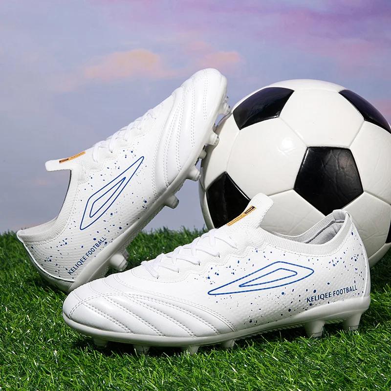 2024 Herren-Fußballschuhe, große Größe, ultraleichte Fußballschuhe, Jungen-Sneaker, rutschfeste AG/TF-Fußballschuhe, Stiefeletten, Unisex