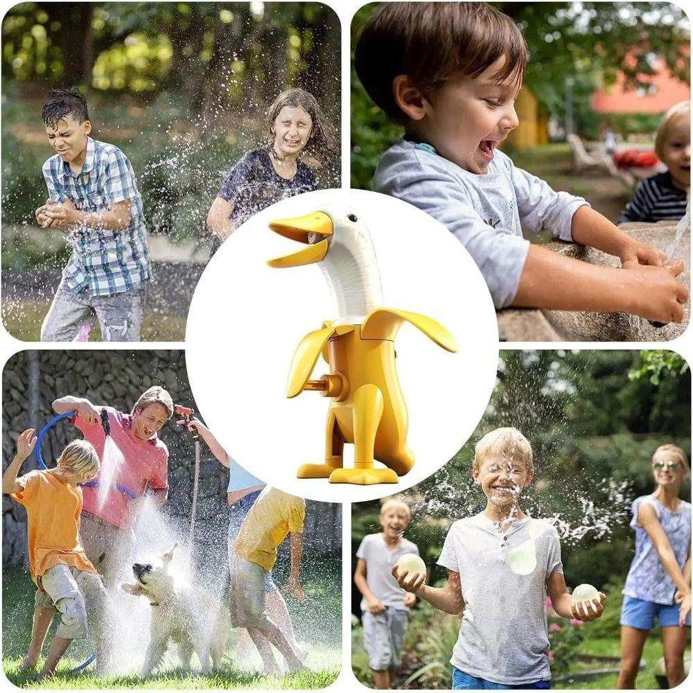 Handheld Water Spray Toys Splashing Spray Water-Sprinkling Toy Banana Duck Water Toy Summer