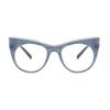 Designer Luxury Cat Eye Reading Glasses Women New Fashion Large Frame Far Sight Eyeglasses Anti Blue Light Presbyopia Eyewear