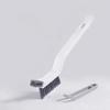 1PC Effective Cleaning Brush for Corners and Gaps - 2-in-1 Multipurpose Bathroom and Floor Tiles Cleaning Brush