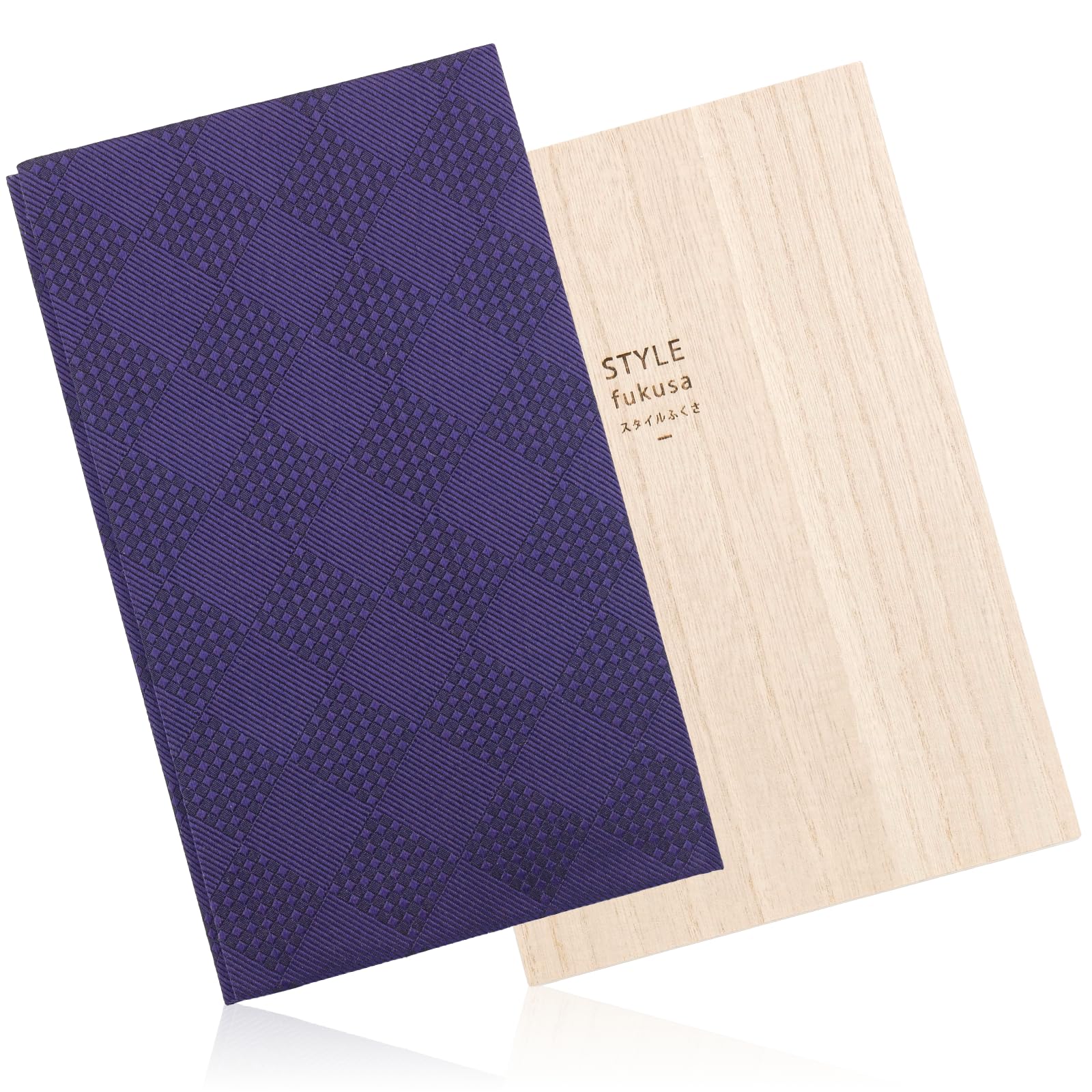 

Шелк Нисидзин-ори Фукуса (Японская оберточная ткань), Идеально подходит для свадеб, похорон и других случаев, поставляется в коробке из древесины павловнии, сделано в