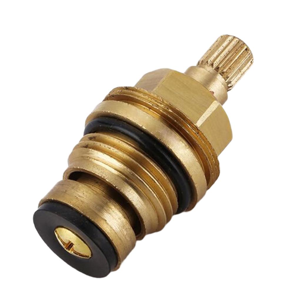 Brass Slow Opening Spool Faucet Cartridge Valves Core Replacement Faucet Hot And Cold Water Spool Faucet Repair Parts