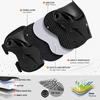 6 In 1 Kids Protective Gear Set With Knee Pads Elbow Pads And Wrist Guards Ideal For Girls Boys Skating Skateboard Scooter Bike