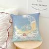 Cute Cartoon Family PPochacco KKuromi Sro Soft Pillowcase Sofa Home Living Room Bedside Decor Pillow Cover Gift Party Hogar