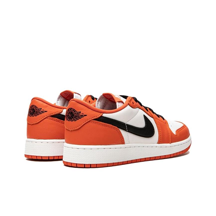 Air Jordan 1 Retro Low OG GS Starfish Dětské tenisky Oranžové Bílé Černé CZ0858-801