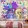 My Little Pony Tapestry - Cute Girls' Room Dorm Decor Wall Hanging Backdrop.