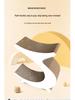 Creative C-Shaped Cat Tree: Multi-Function Scratch Board, Large Space, Durable & Climbable, Scratch-Resistant, No Shedding.