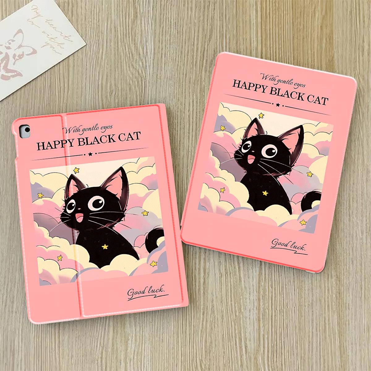 Cute Little Animals on A Pink Background Fundas for Ipad Mini 6 Case Ipad Air 5 Generation Case Ipad 10 Case 2021 10.2 7/8/9 Gen ipad 5th 6th 9.7