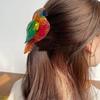 Parrot Bird Hair Clip Lifelike Cartoon Animal Shark Clip Fashion Acrylic Hair Claw  Travel