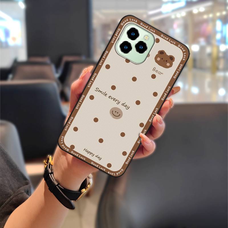 Cartoon Phone Pouch Phone Case For Oukitel C21 Pro Protective Cute Animals Shockproof Anti-dust Graffiti Durable TPU