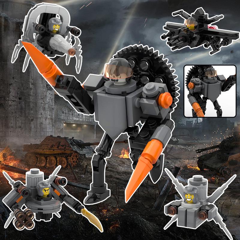 

New Skibidi Toileted Titan Clock King 2.0 Building Blocks TVman Speakerman Model Toys for Kid Boys Ideas Gifts Xmas Easter Gift A